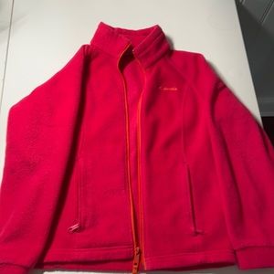 Pink Girls Comumbia Sweater